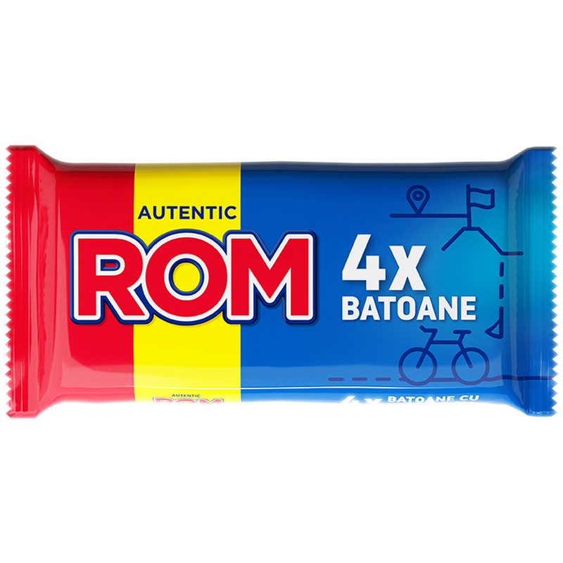Rom baton umplut cu crema (42%) de rom, 4x30g