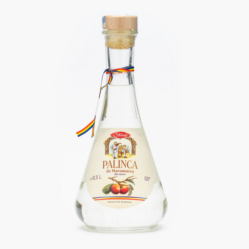 Stibina palinca mere Maramures 50% alc, 0.5 L