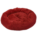 Letto in peluche rotondo deluxe 4Dog s 52*h9cm rosso