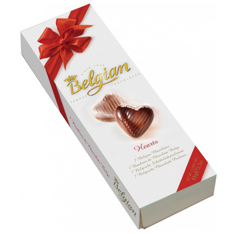 Belgian Praline Inimioara, 65g