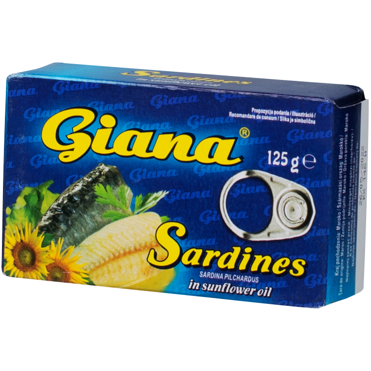 Giana sardine in ulei, 125g