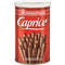 Caprice rulouri de napolitane crocante umplute cu pasta de alune de padure si cacao, 250 gr