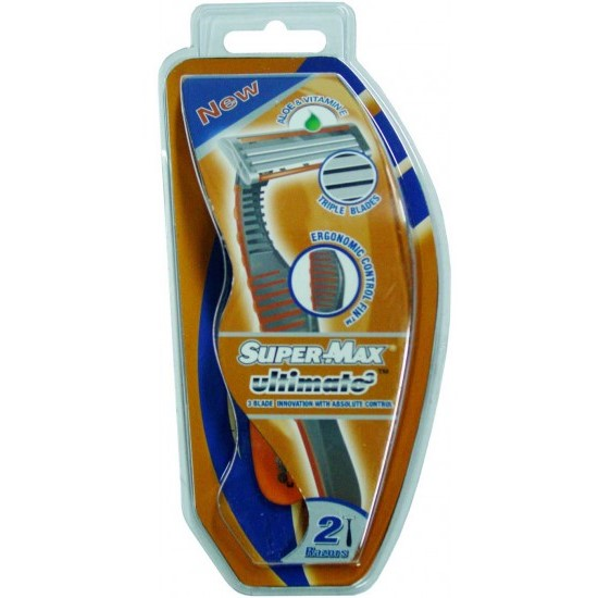 Supermax ultimate dispozabile 3 lame, 2 bucati