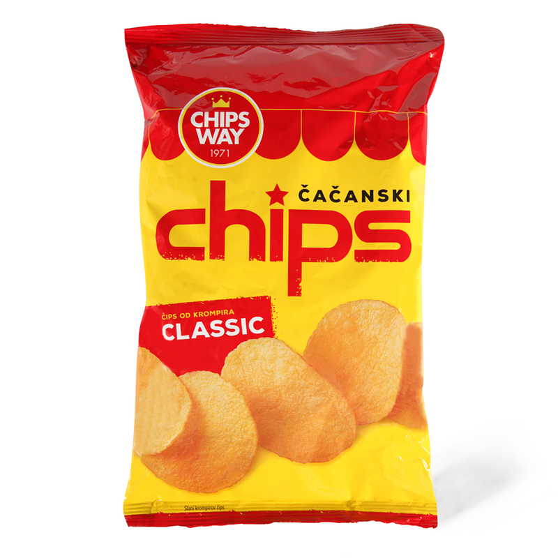 Chips Way Chips cu sare, 150g