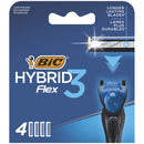 Hybrid BIC Flex3 shaver spares, 4 pieces