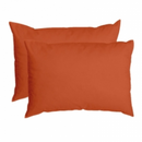 Set 2 fete perna Mally orange, 50*70cm