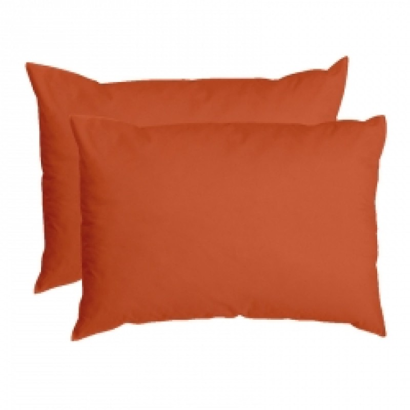 Set 2 fete perna Mally orange, 50*70cm