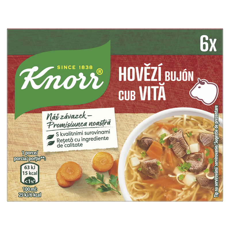Knorr Cub Vita 6 Buc 3L, 60G