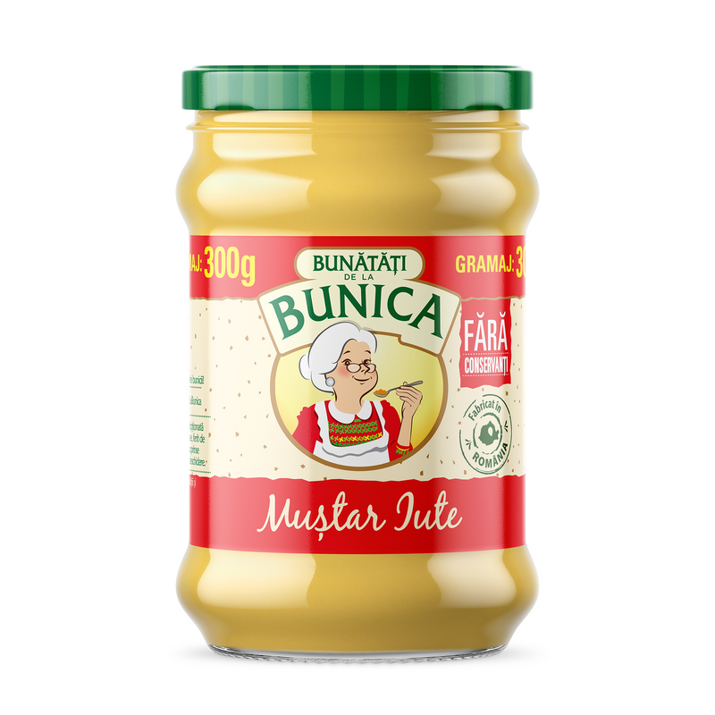 Bunica mustar iute, 500g