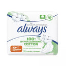 Absorbante Always Naturals Single, Marimea 1, 12 bucati
