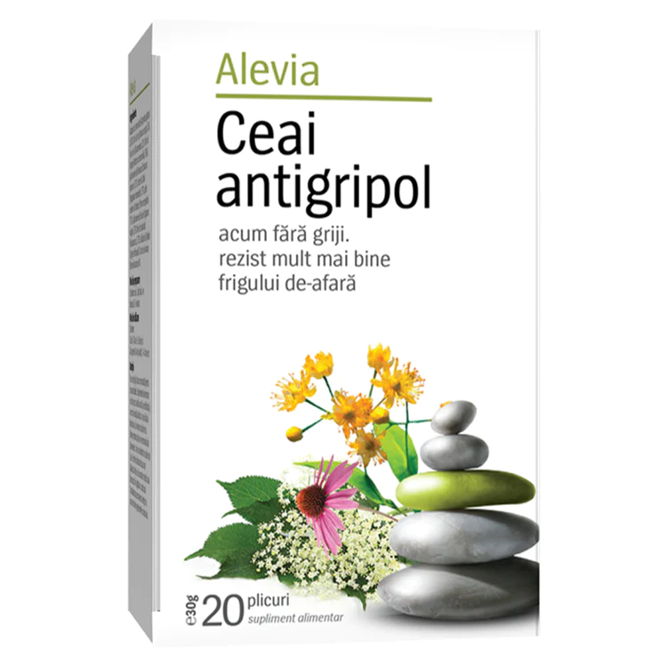 Alevia ceai antigripol, 20x36g