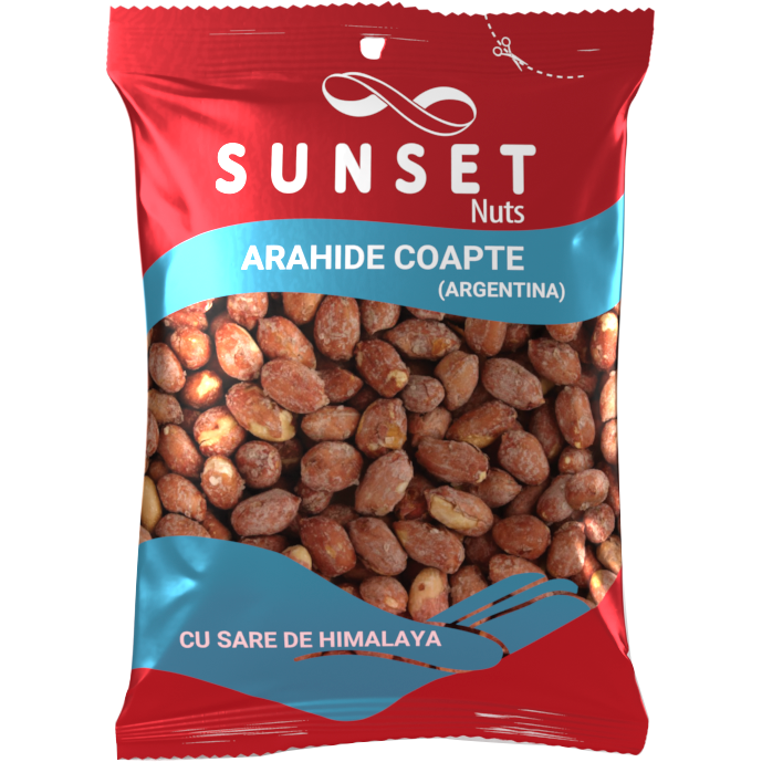 Arahide in coaja coapte in sare de Himalaya, 175g