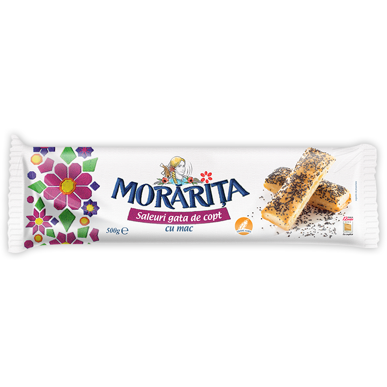 Saleurile cu mac Morarita, 500 g