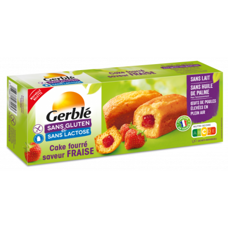 Gerble no gluten minichec crema capsuni, 210g