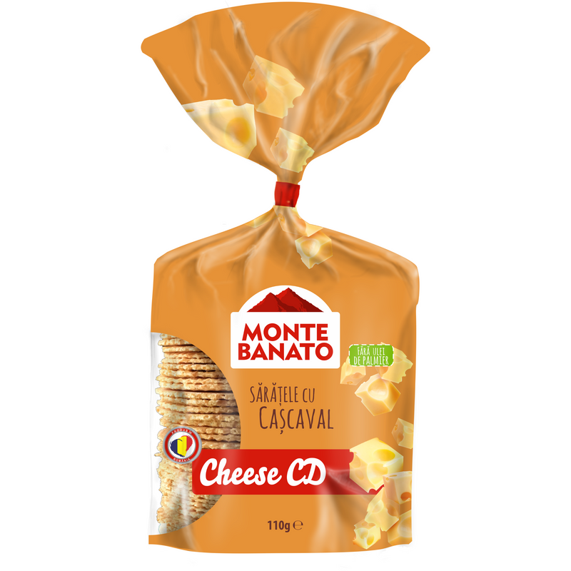 Monte Banato Saratele cu cascaval, 110g