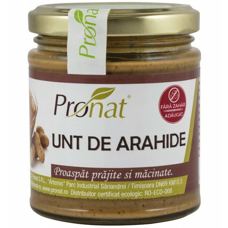 Pronat Unt de arahide, 190 g / 200 ml