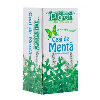 Plafar ceai de menta, 20x1.5g