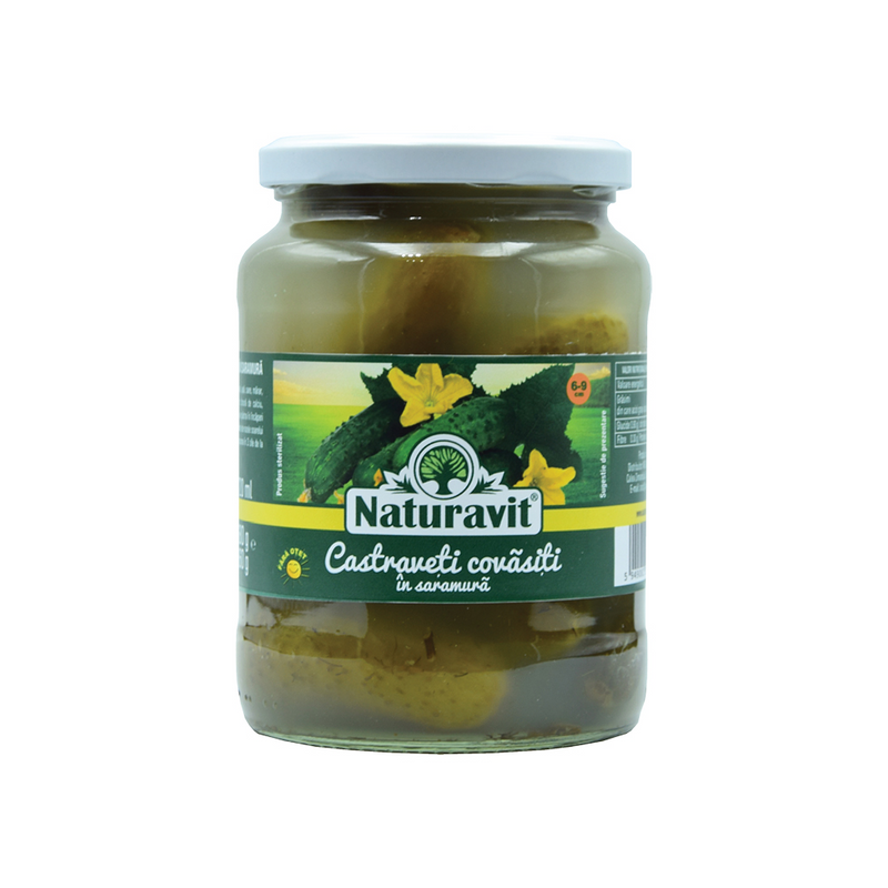 Naturavit castraveti saramura 6-9, 680g