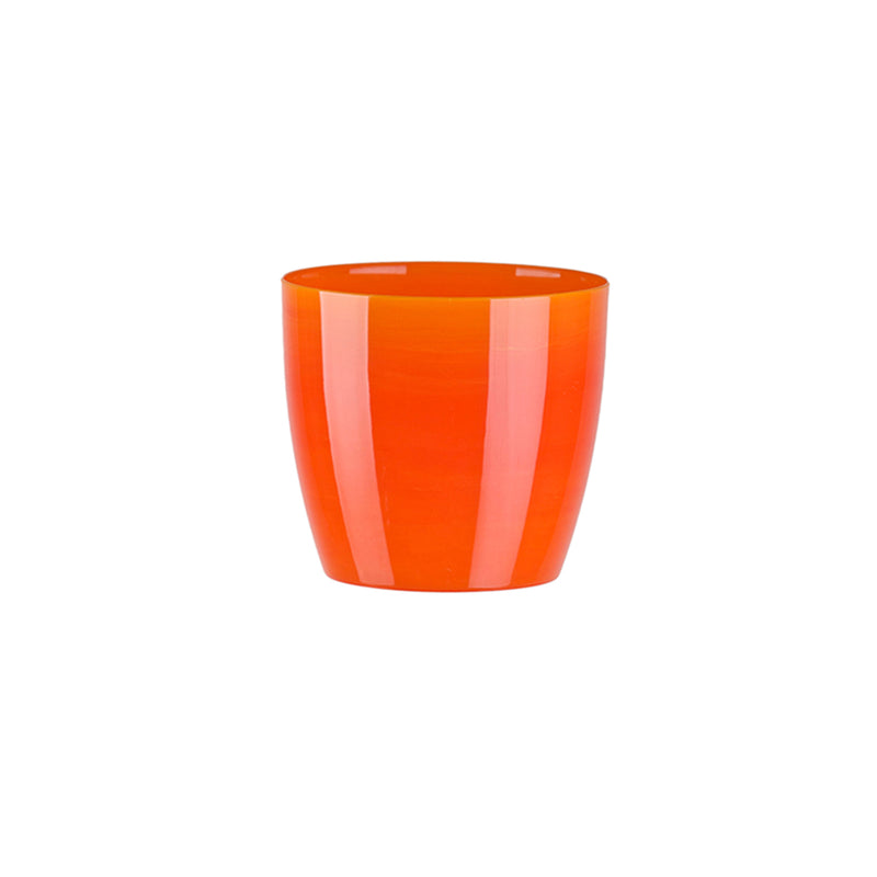 Aga Marmur ghiveci plastic portocaliu, 18 cm