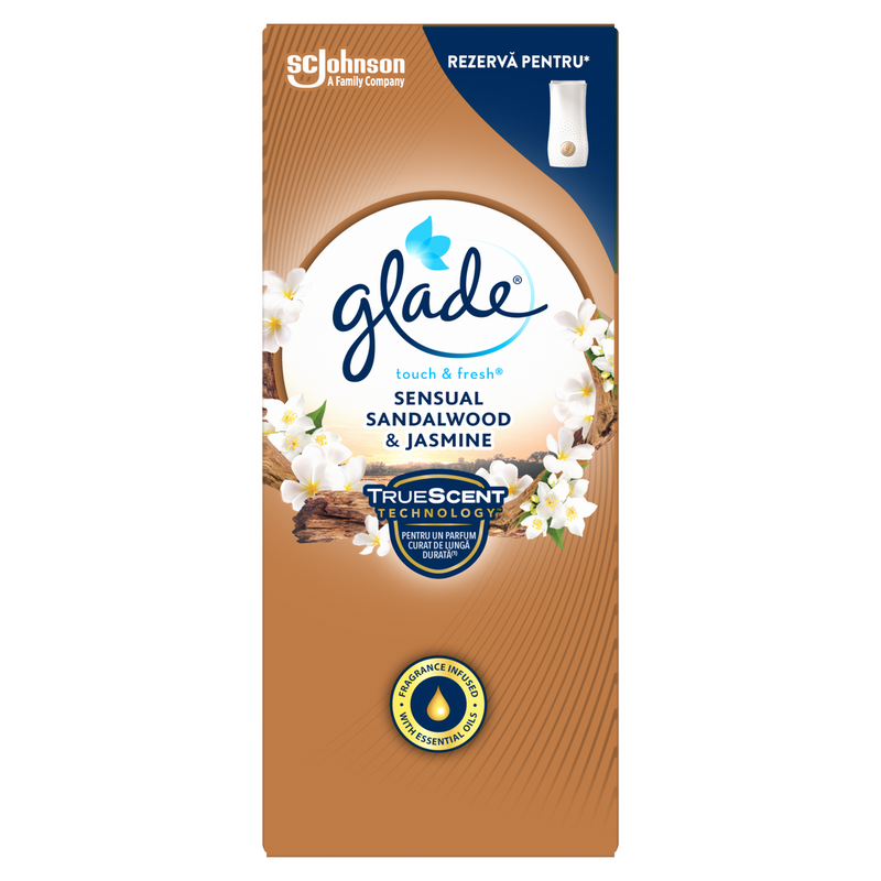 Glade Touch&Fresh Rezerva Sandalwood  10ml