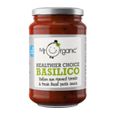 Mr Organic sos bio basilico, 350g