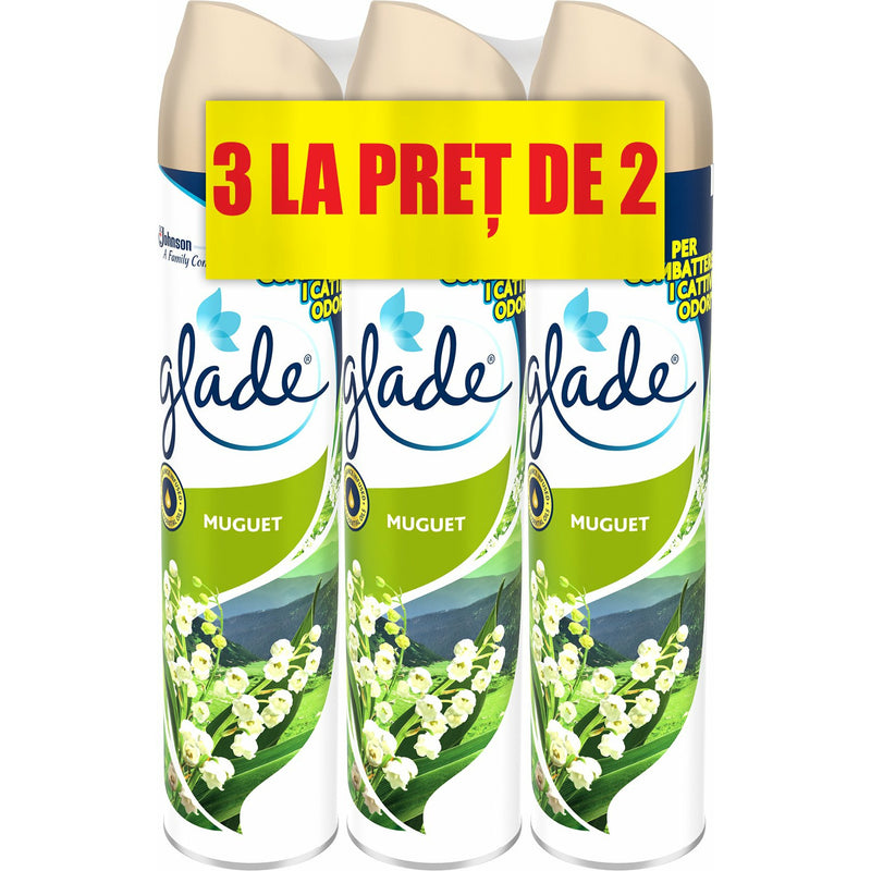 Glade Spray Muguet 2+1, 3x300 ml