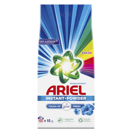 Detergent de rufe automat Ariel Touch of Lenor Color, 10 kg