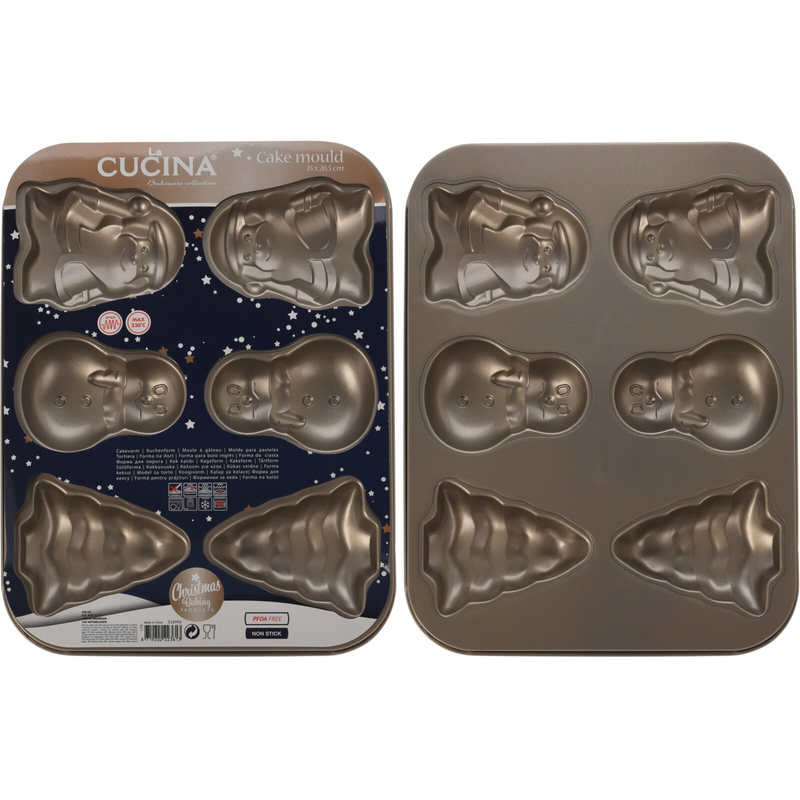 Forma prajituri Xmas 170113110, 350X265MM