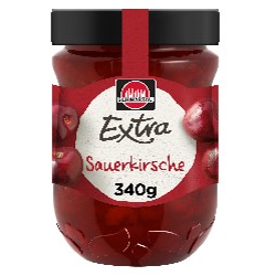 Schwartau-dulceata extra visine, 340g