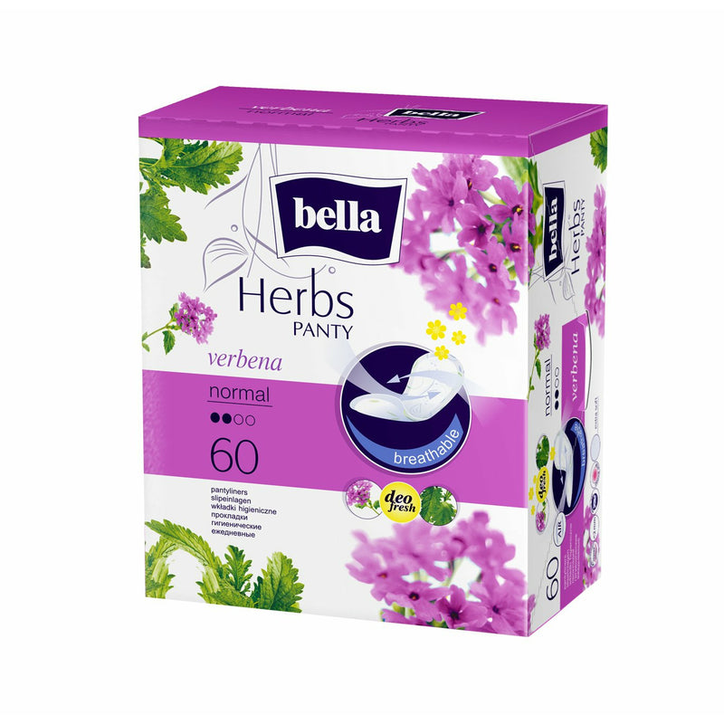 Bella Herbs Panty Absorbante zilnice Verbina, 60 bucati
