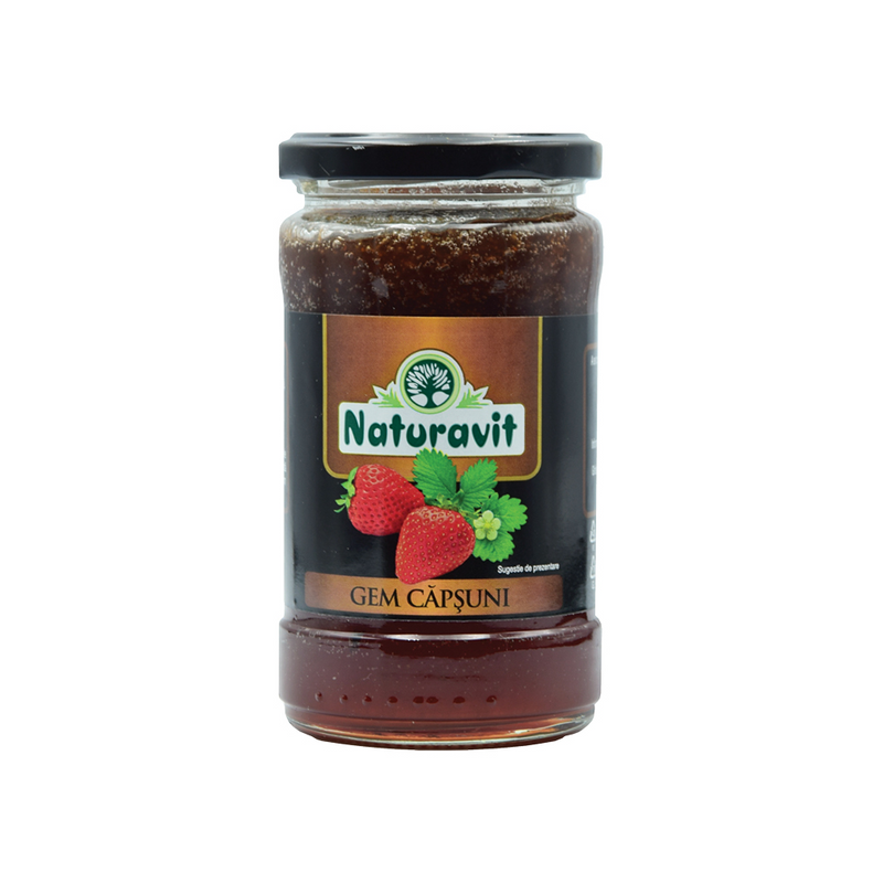 Naturavit gem capsuni, 360g