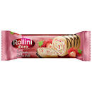 Rollini DOro rulada cu crema de capsuni, 180g
