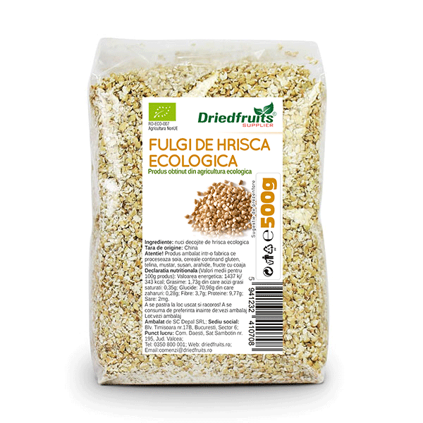 Orchard fulgi hrisca bio, 500g
