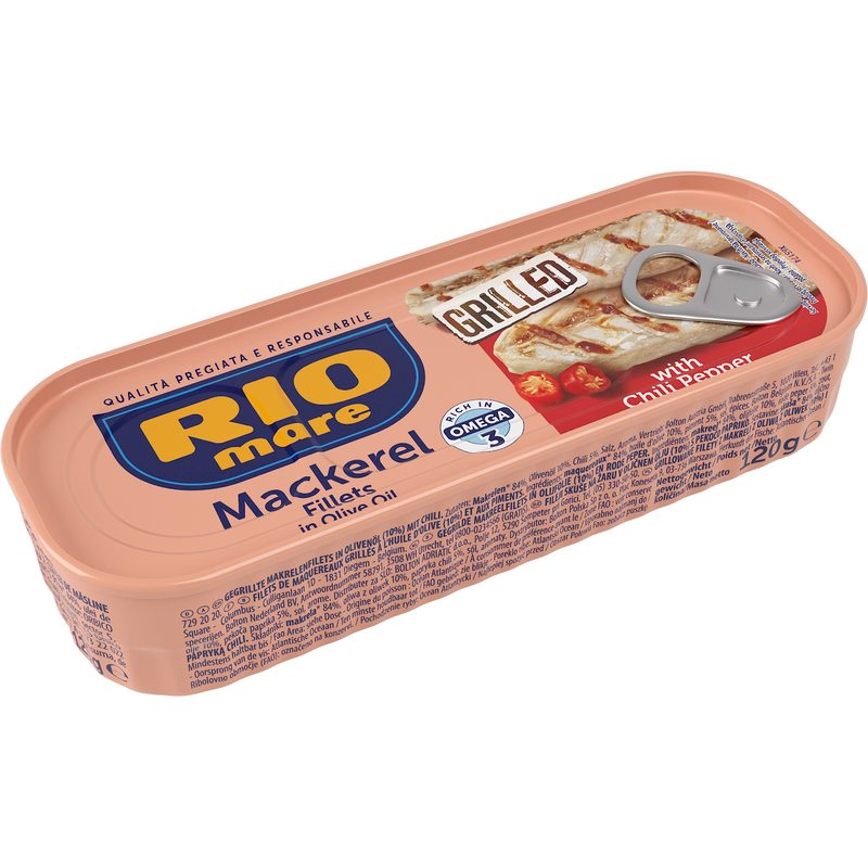 Rio mare macrou la gratar cu sos picant, 120g