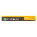 Starbucks Blonde Espresso Roast by Nespresso, coffee capsules, light roasting, box of 10 capsules, 53g