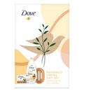 Dove Gift set Nourishing Care Shower gel 250 ml + Solid soap 90 g + Soap holder