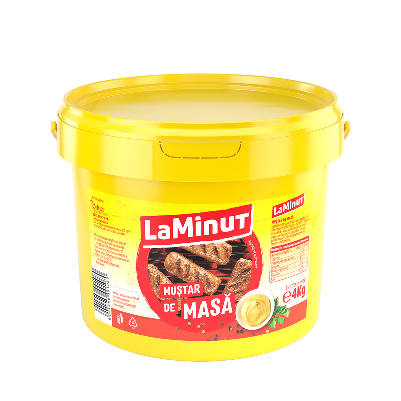 La Minut mustar, 4 kg