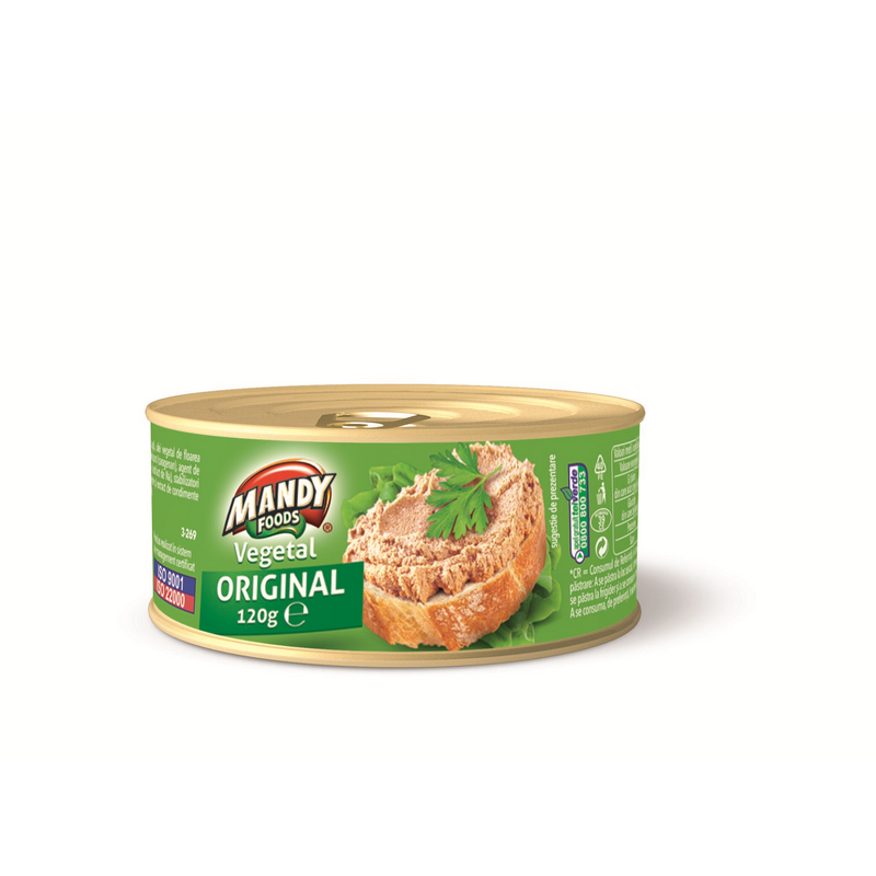 Mandy pasta vegetala original, 120 g