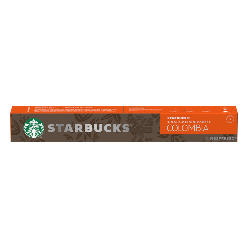 Starbucks Single-Origin Colombia by Nespresso, capsule cafea, prajire medie, cutie cu 10 capsule, 57g