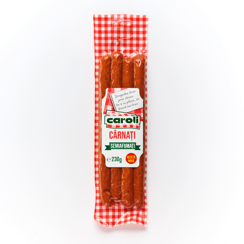 Caroli Carnati semiafumati, 230g