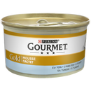 GOURMET GOLD Mousse di tonno, cibo umido per gatti, 85 g