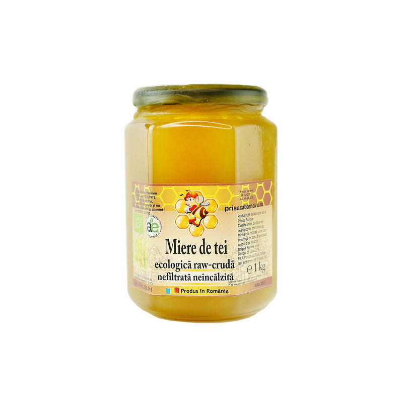 Prisaca miere bio nefiltrata tei, 1kg