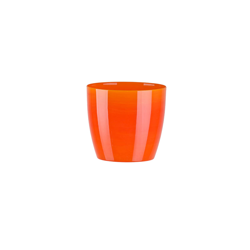 Aga Marmur ghiveci plastic portocaliu, 14 cm