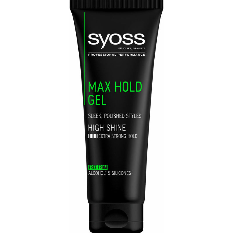 Gel de par Syoss Max Hold pentru fixare foarte puternica, 250 ml
