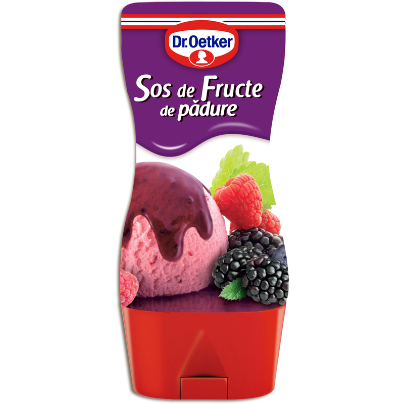 Dr.Oetker Topping desert Fructe de Padure, 200g
