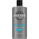 Sampon Syoss Men Clean & Cool, pentru par normal spre gras, 440ML
