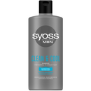 Shampoo Syoss Men Clean & Cool, per capelli da normali a grassi, 440ML