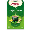 Yogi Tea ceai Bio verde, ghimbir si lamaie, 17 pliculete 30.6gr