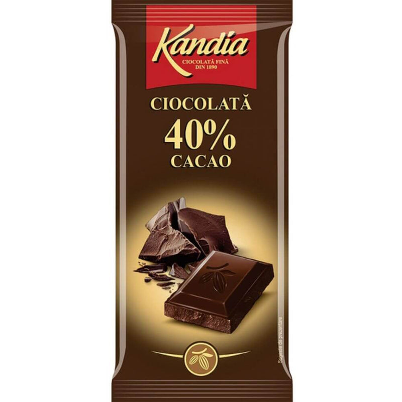 Kandia ciocolata 40% cacao, 80 g