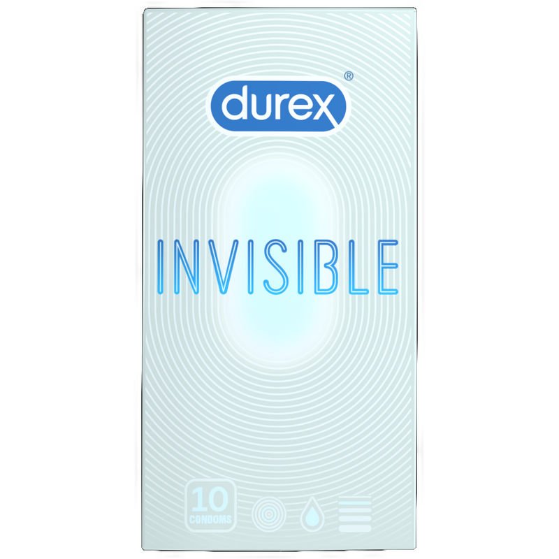 Durex prezervative invisible extra sensitive, 10 bucati